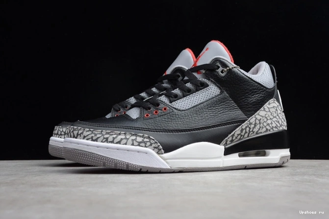 Black Cement 854262-001 AIR Retro 3 Jordan (2018) 0302
